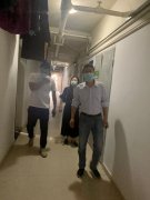 公司领导班子到流芳校区走访师生