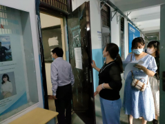 公司党委书记熊杰带队开展教学检查